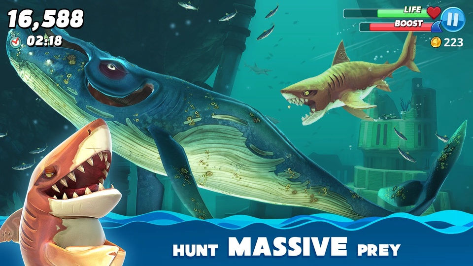 HungrySharkworld国际版游戏截图5