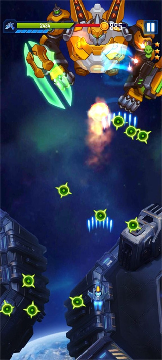 风翼射击无限金币版游戏截图5