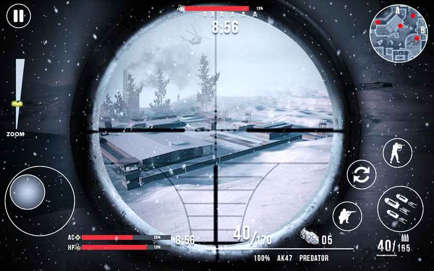 二战狙击手召唤汉化破解版(Battle Sniper)游戏截图1