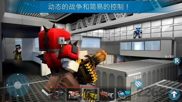 疯狂的枪战无限金币宝石版