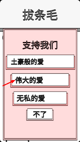 拔条毛毛与情感