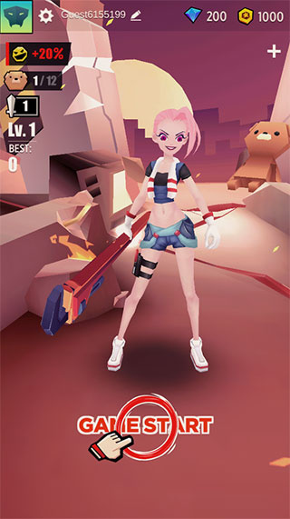 刀光与少女